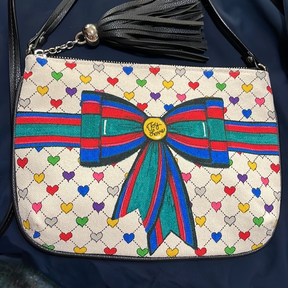 Brighton Heart Print Crossbody Bag - Picture 3 of 6